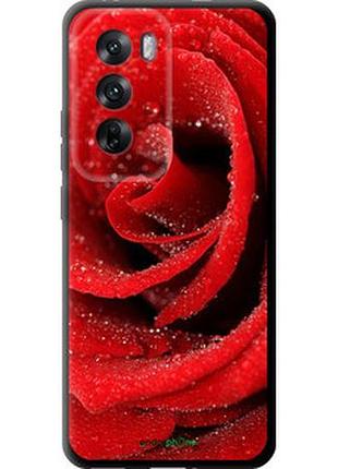 Чехол на oppo reno12 5g красная роза "529b-3742-2448"