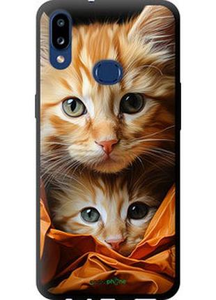 Чехол на samsung galaxy a10s a107f котики 2 "5664b-1776-2448"