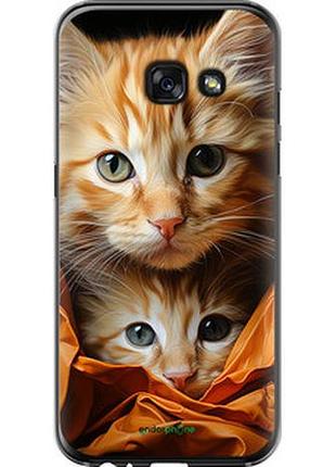 Чехол на samsung galaxy a3 (2017) котики 2 "5664u-443-2448"