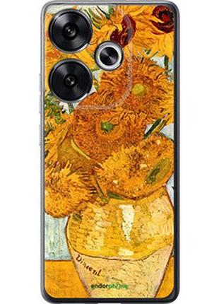 Чохол на xiaomi redmi turbo 3 5g вінсент ван гог. соняшники "162u-3802-2448"