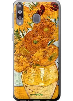 Чохол на samsung galaxy m30 вінсент ван гог. соняшники "162t-1682-2448"