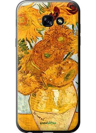 Чехол на samsung galaxy a5 (2017) винсент ван гог. подсолнухи "162u-444-2448"