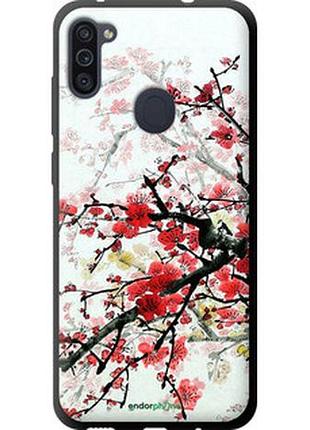 Чехол на samsung galaxy a11 a115f цветущий куст "831b-2012-2448"