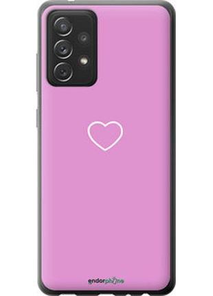 Чехол на samsung galaxy a72 a725f сердце 2 "4863t-2247-2448"