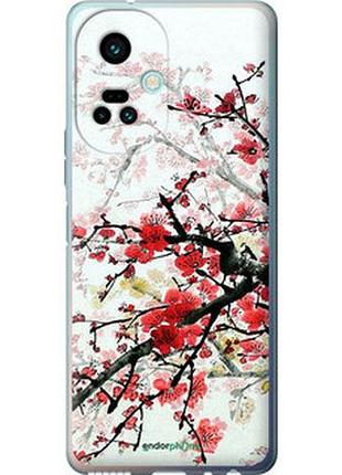 Чохол на tecno camon 19 pro (ci8n) квітучий кущ "831u-2766-2448"