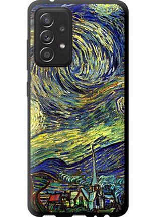 Чехол на samsung galaxy a52s 5g a528b винсент ван гог. звёздная ночь "163b-2583-2448"