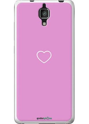 Чехол на xiaomi mi4 сердце 2 "4863t-163-2448"