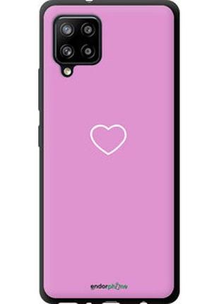 Чехол на samsung galaxy a42 a426b сердце 2 "4863b-2098-2448"