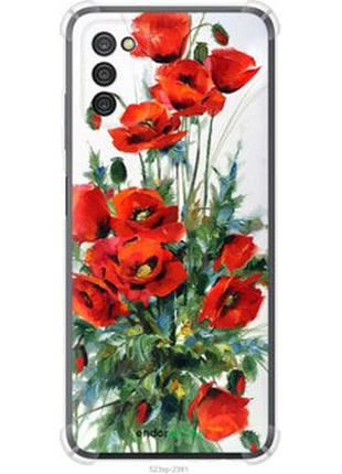Чехол на samsung galaxy a03s a037f маки "523sp-2381-2448"