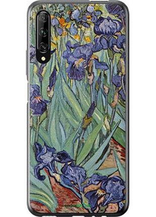 Чехол на huawei p smart pro винсент ван гог. ирисы "161u-1906-2448"
