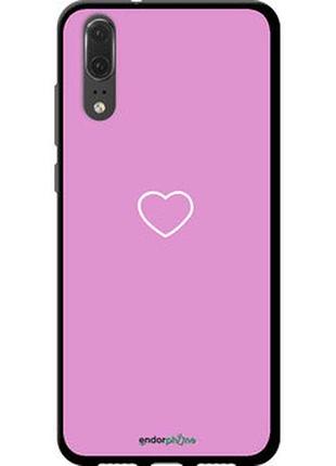 Чехол на huawei p20 сердце 2 "4863b-1396-2448"