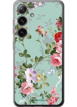 Чехол на samsung galaxy s24 цветочные обои 2 "862u-3390-2448"