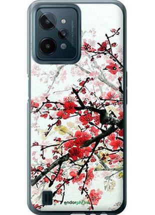 Чохол на realme c31 квітучий кущ "831u-2593-2448"