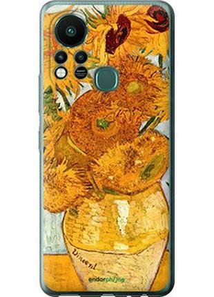 Чехол на infinix hot 11s винсент ван гог. подсолнухи "162u-2757-2448"