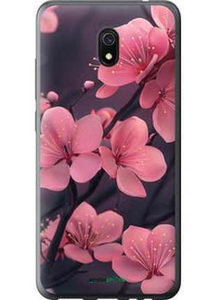 Чехол на xiaomi redmi 8a пурпурная сакура "6075u-1794-2448"