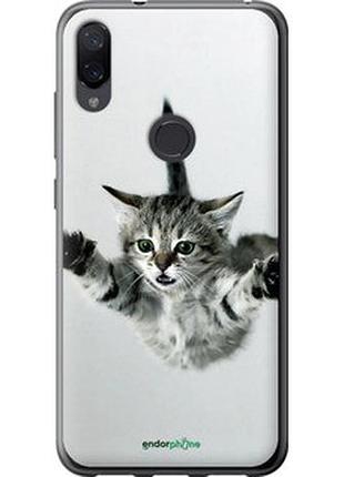 Чехол на xiaomi mi play летящий котёнок "2322t-1644-2448"
