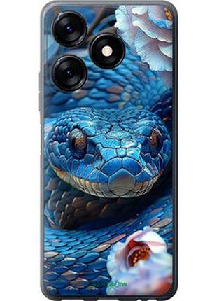 Чехол на tecno spark 10 blue snake "6079u-3023-2448"