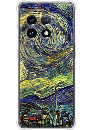 Чехол на oneplus 11 винсент ван гог. звёздная ночь "163sp-2940-2448"