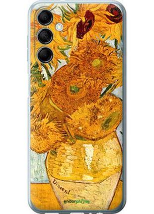 Чехол на samsung galaxy m14 m146b винсент ван гог. подсолнухи "162u-3038-2448"