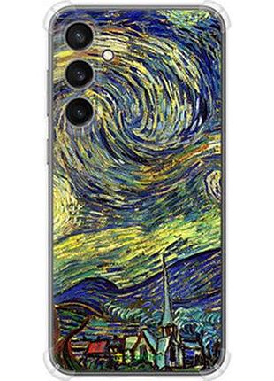 Чехол на samsung galaxy s23 fe винсент ван гог. звёздная ночь "163sp-3136-2448"