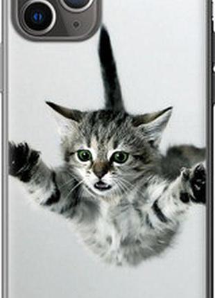 Чохол на iphone 11 pro летючий кошенят "2322u-1788-2448"