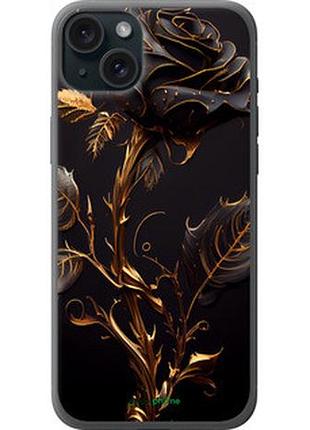 Чехол на iphone 15 plus роза 3 "5552u-3097-2448"