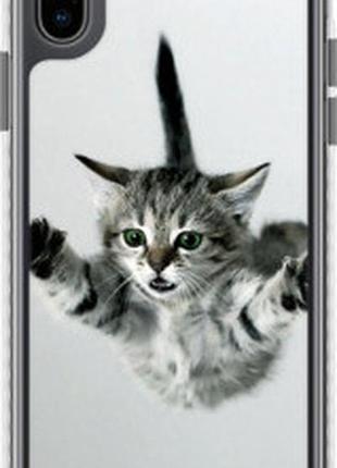 Чехол на iphone xs летящий котёнок "2322pc-1583-2448"