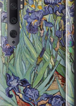 Чехол на xiaomi mi note 10 винсент ван гог. ирисы "161m-1820-2448"