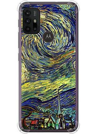 Чохол на motorola moto g30 вінсент ван гог. зоряна ніч "163sp-2320-2448"