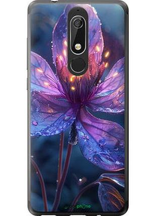 Чохол на nokia 5.1 магічна квітка "6038u-1529-2448"