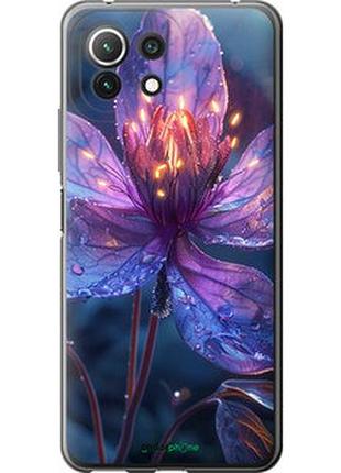 Чехол на xiaomi mi 11 lite магический цветок "6038u-2281-2448"