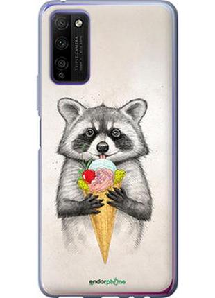 Чохол на huawei honor 30 lite єнотик з морозивом "4602u-2074-2448"