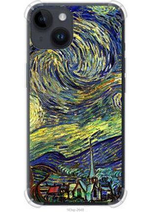Чохол на iphone 14 вінсент ван гог. зоряна ніч "163sp-2648-2448"