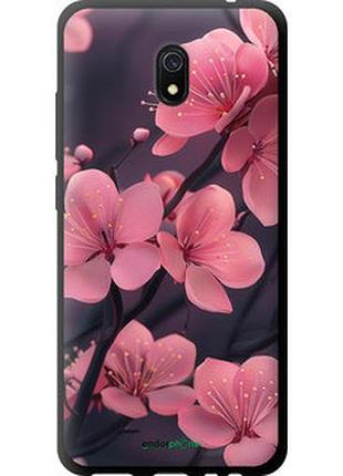 Чехол на xiaomi redmi 8a пурпурная сакура "6075b-1794-2448"