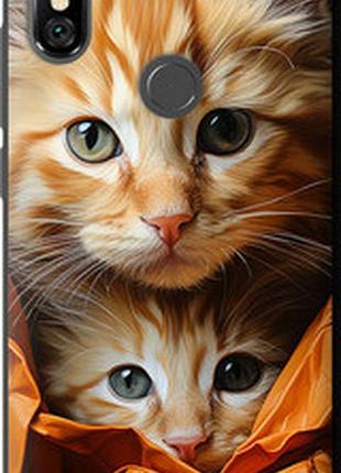 Чехол на xiaomi redmi note 6 pro котики 2 "5664b-1551-2448"