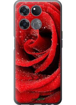 Чехол на oneplus ace racing красная роза "529u-2955-2448"