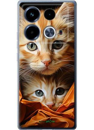 Чохол на infinix note 40 котики 2 "5664u-3707-2448"
