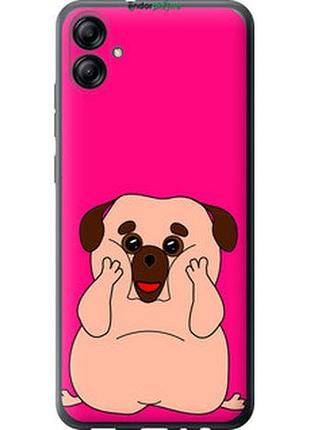 Чехол на samsung galaxy a04e a042f весёлый мопс "4908u-2908-2448"