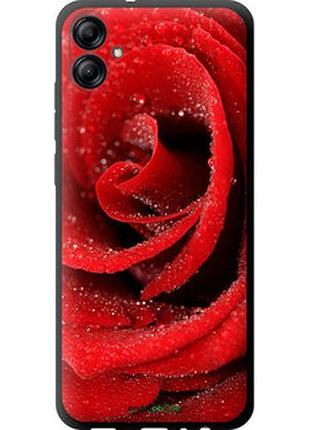 Чехол на samsung galaxy a04e a042f красная роза "529b-2908-2448"