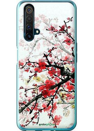 Чохол на realme x50 квітучий кущ "831u-1894-2448"