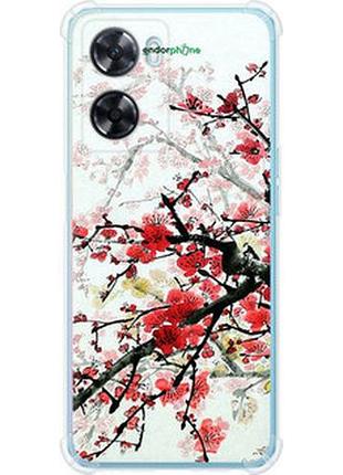 Чехол на oppo a57s цветущий куст "831sp-2931-2448"