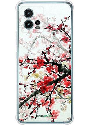 Чехол на motorola g72 цветущий куст "831sp-2859-2448"