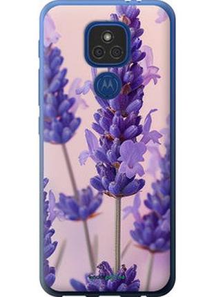 Чехол на motorola e7 plus лаванда "6037u-2107-2448"