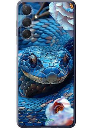 Чехол на samsung galaxy m54 blue snake "6079u-3039-2448"