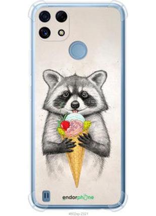 Чохол на realme c21 єнотик з морозивом "4602sp-2321-2448"