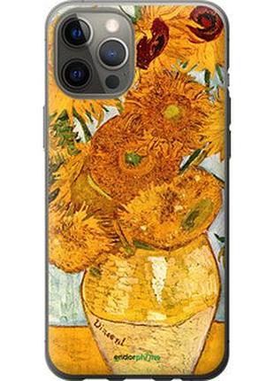 Чохол на iphone 12 pro max вінсент ван гог. соняшники "162t-2054-2448"