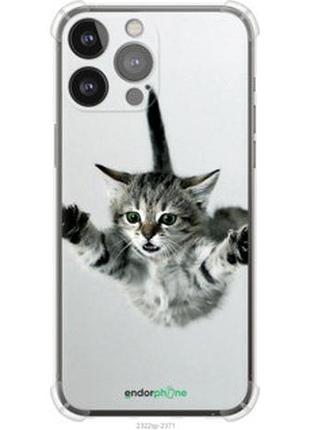 Чохол на iphone 13 pro max летючий кошенят "2322sp-2371-2448"