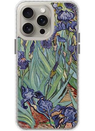 Чехол на iphone 15 pro max винсент ван гог. ирисы "161pc-3098-2448"