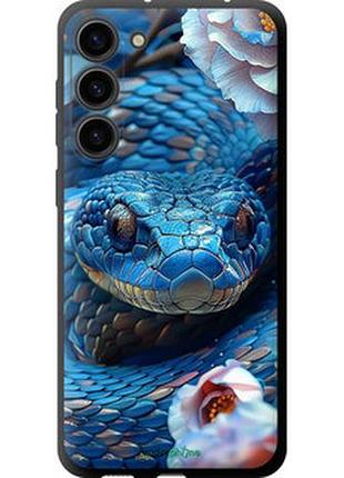 Чехол на samsung galaxy s23 plus blue snake "6079b-2905-2448"