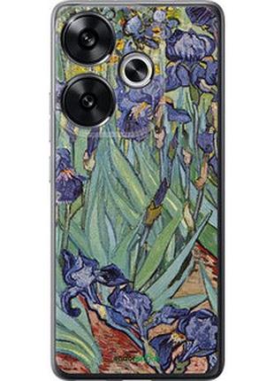 Чехол на xiaomi redmi turbo 3 5g винсент ван гог. ирисы "161u-3802-2448"